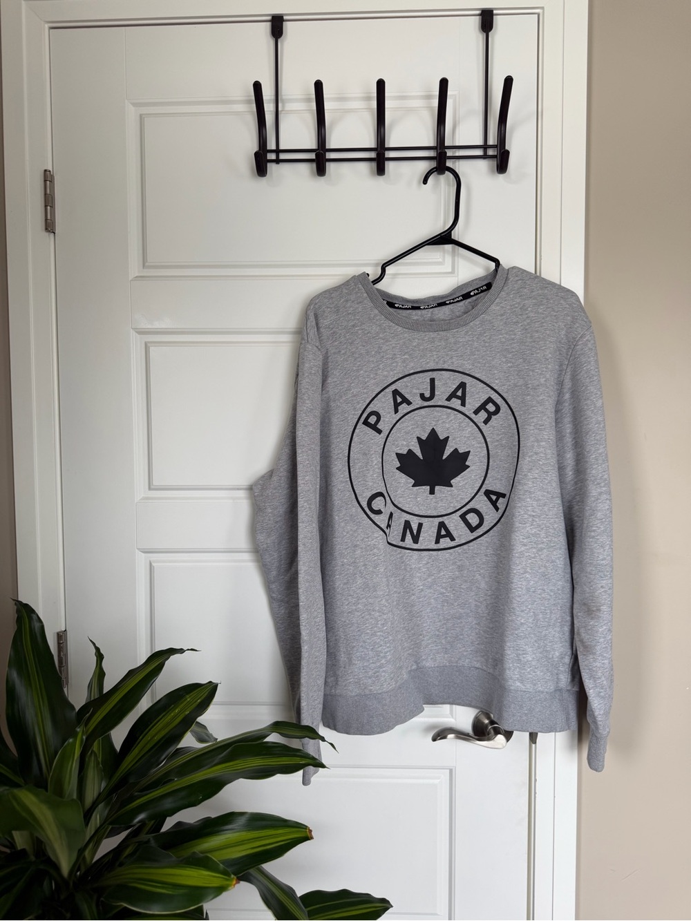 Men’s PAJAR Grey Logo Crewneck Sweatshirt